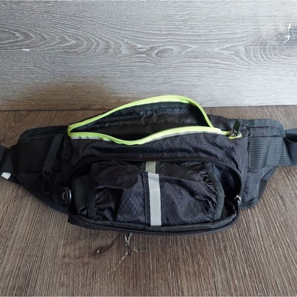 MYCARBON Fanny Pack Waist Bag with Water Bottle Holder Running Hiking Walking - Picture 6 of 6